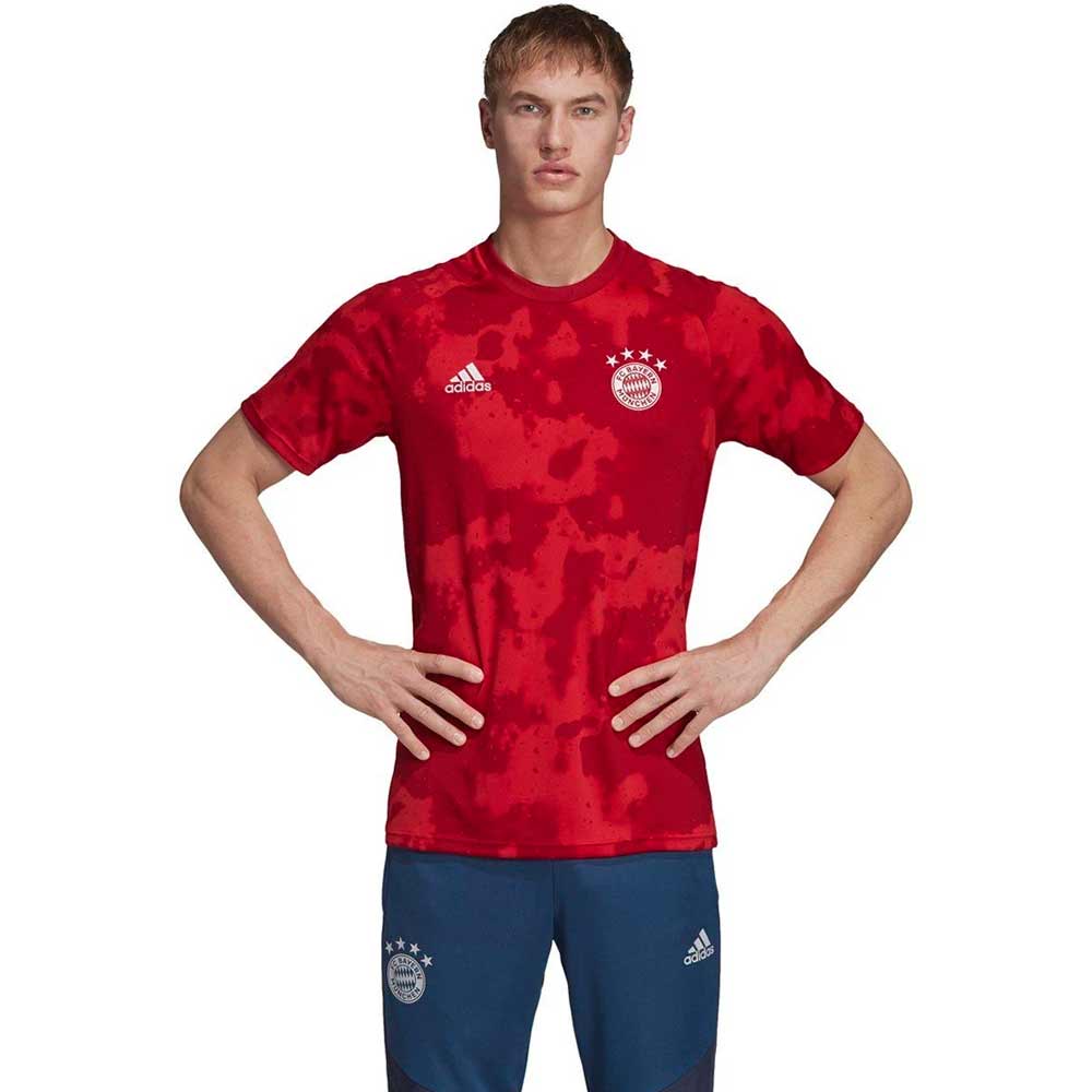 Tricou bărbătesc Adidas FCB H PRESHI S Rosu photo 2