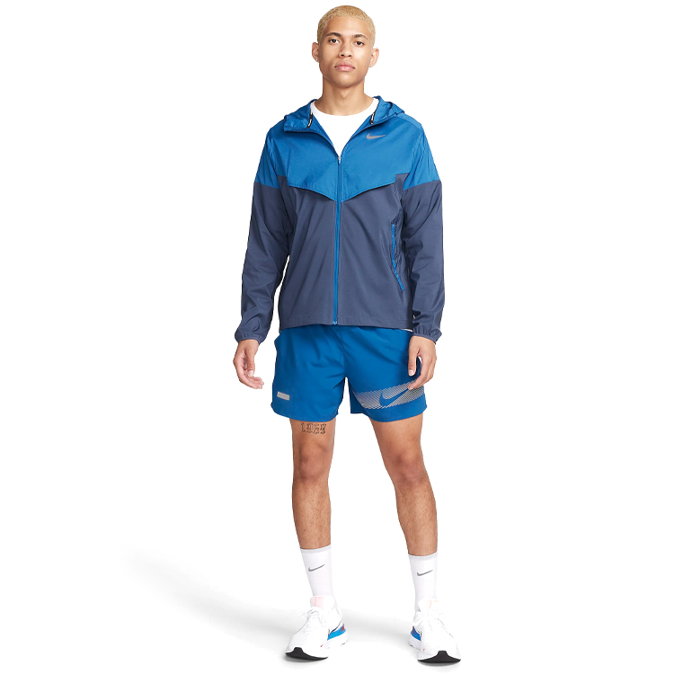 Jachetă Nike M NK IMP LGHT WINDRNNER JKT M Albastru pentru bărbați  photo 3
