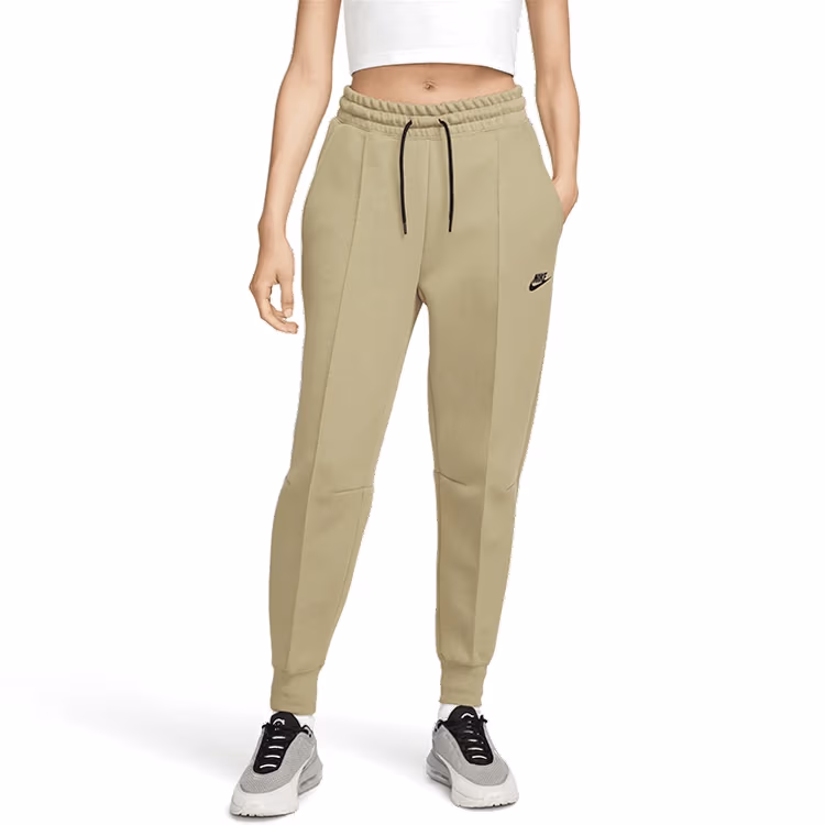Pantaloni Nike W NSW TCH FLC MR JGGR