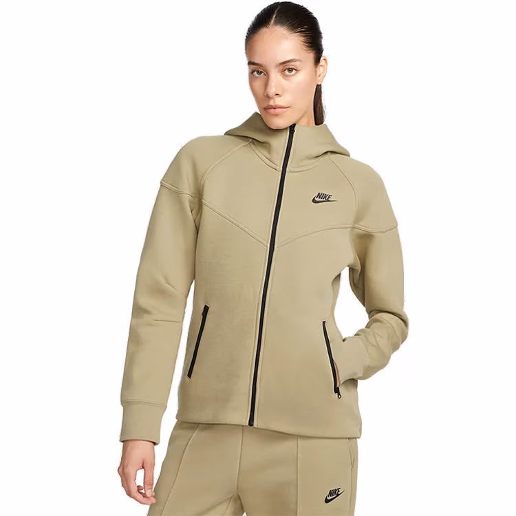 Hanorac Nike W NSW TCH FLC WR FZ HDY