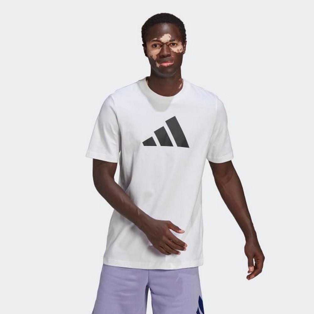 Футболка мужская Adidas M FI 3BAR TEE XS Белый photo 2