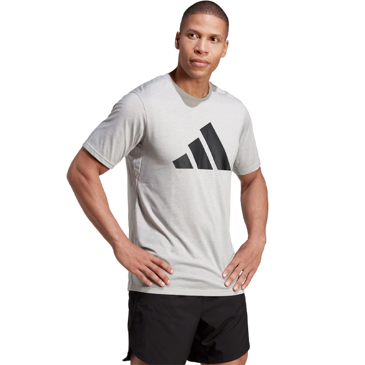 Tricou bărbătesc Adidas TR-ES FR LOGO T M Gri photo 4