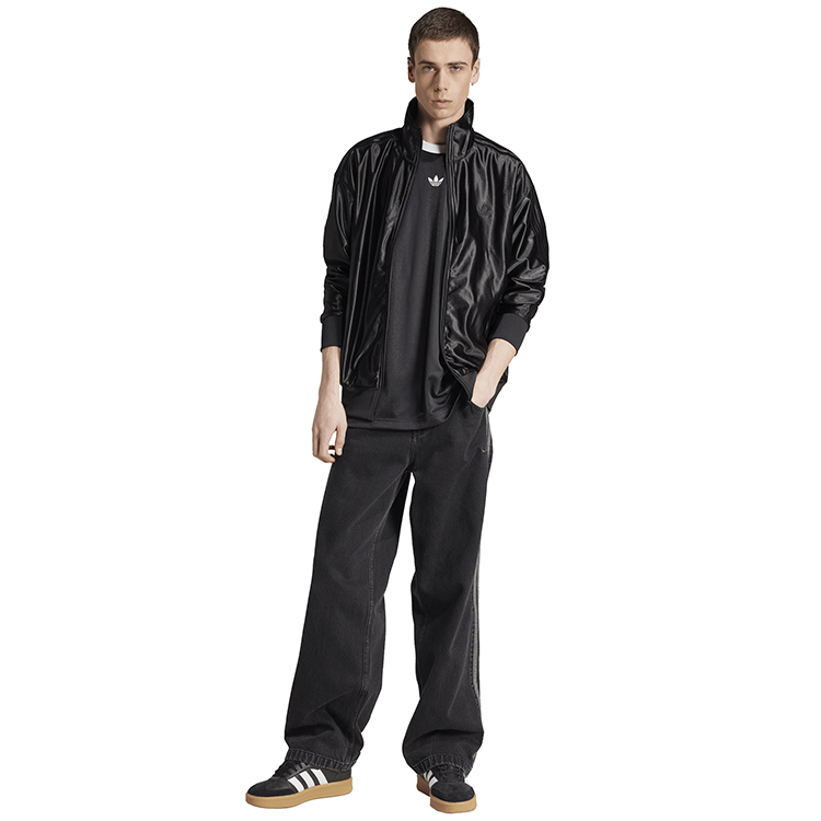 Футболка мужская Adidas JACQUARD JERSEY L Черный photo 2
