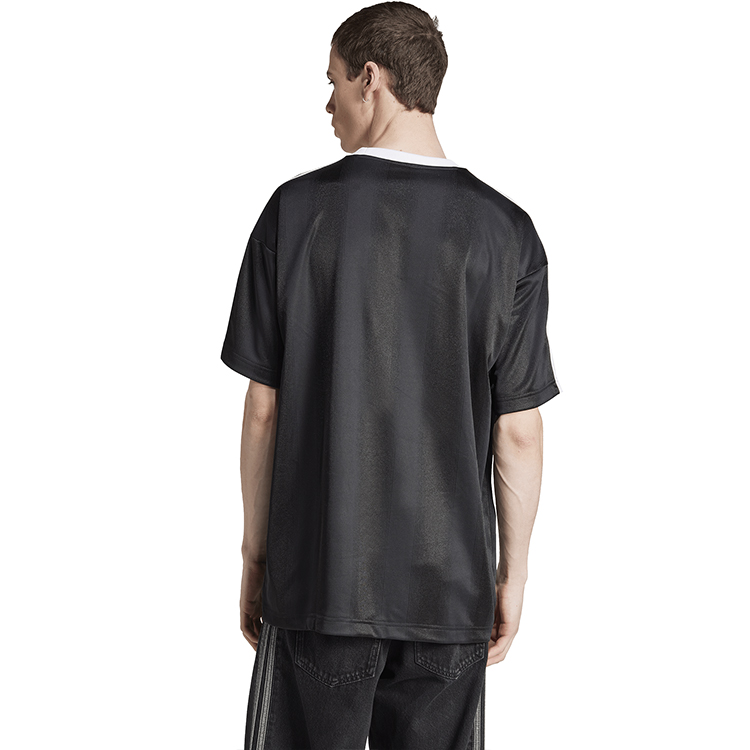 Футболка мужская Adidas JACQUARD JERSEY L Черный photo 4