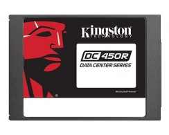 2.5" SSD 960GB Kingston DC450R Data Center Enterprise, SATAIII, Read-centric, 24/7, SED, Sequential Reads:560 MB/s, Sequential Writes:530 MB/s, Steady-state 4k Read: 98,000 IOPS / Write: 26,000 IOPS, 7mm, Enterprise SMART tools, 3D NAND TLC thumbnav 1