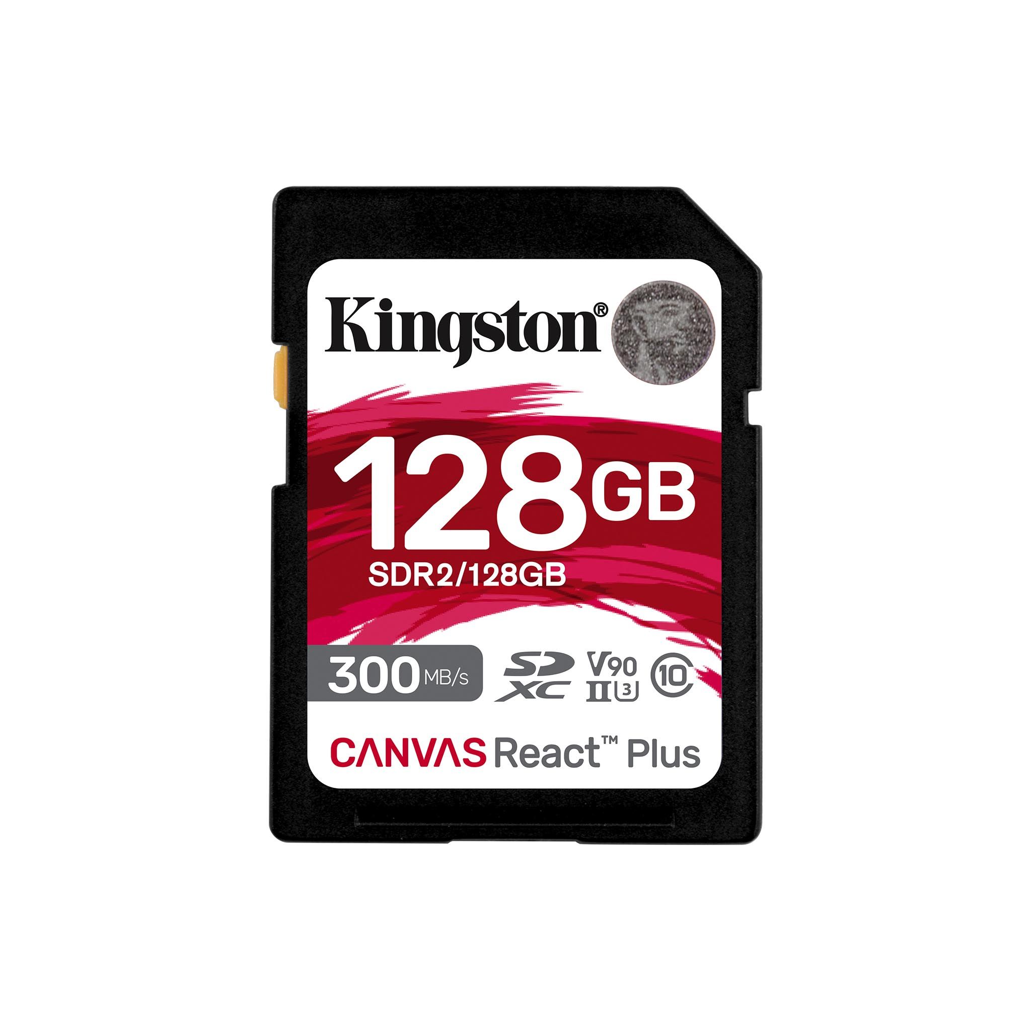 Card de memorie SD 128GB V90 Kingston Canvas React Plus, 300MB/s, UHS-II photo 1