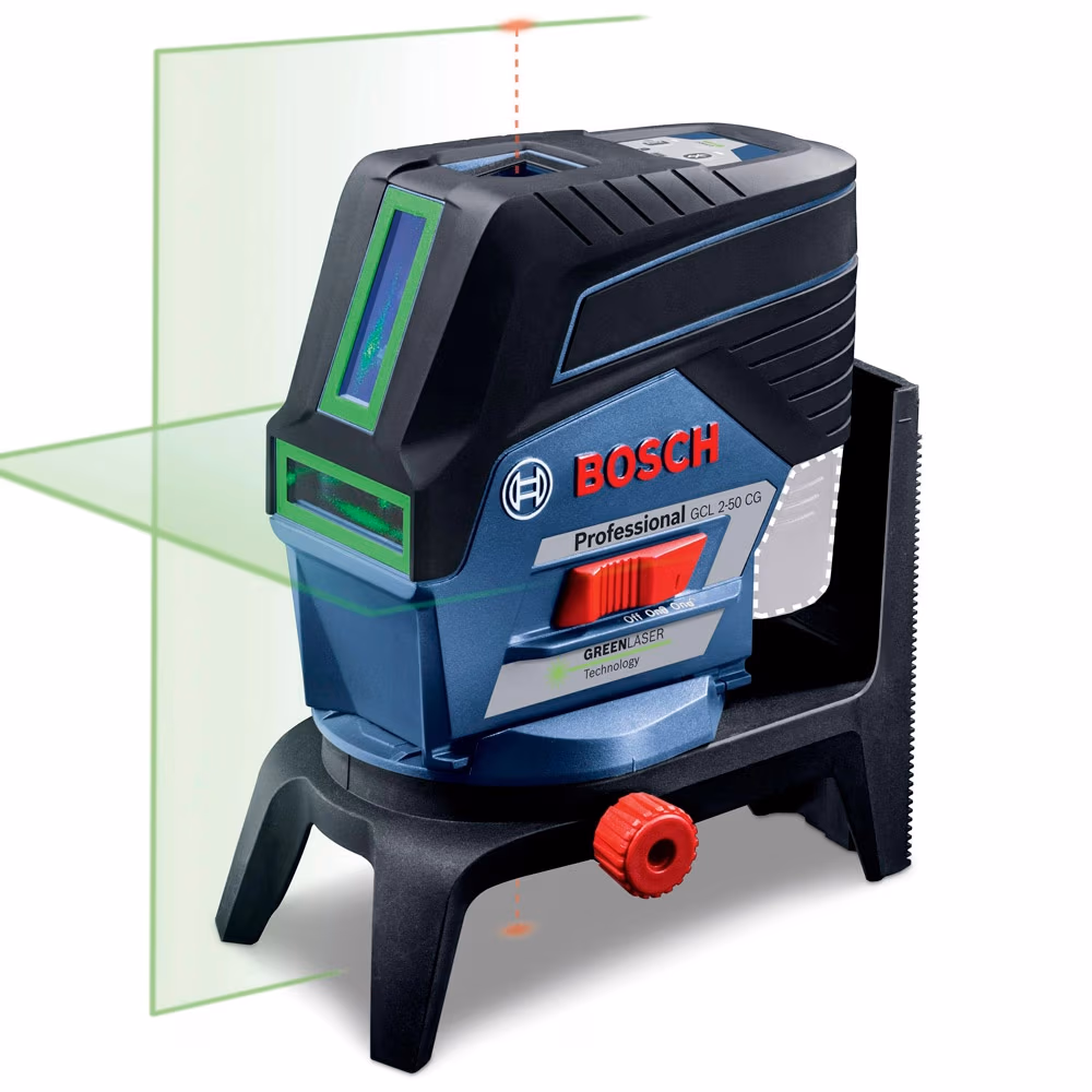 Nivela laser cu linii Bosch GCL 2-50 CG suport RM2, 0601066H03 