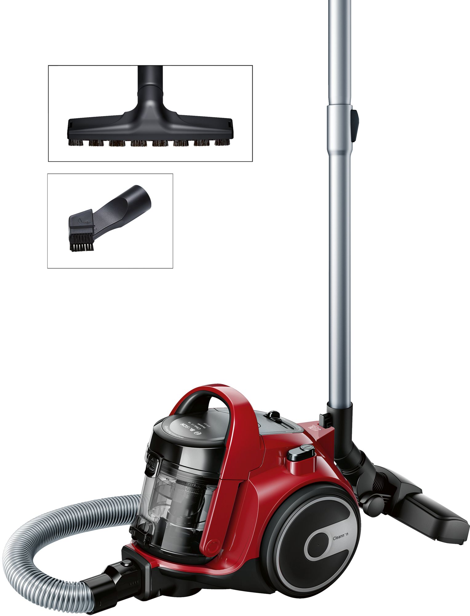 Пылесос с контейнером Bosch tehno-trendsrl473576 / 700Вт / Красный photo 2
