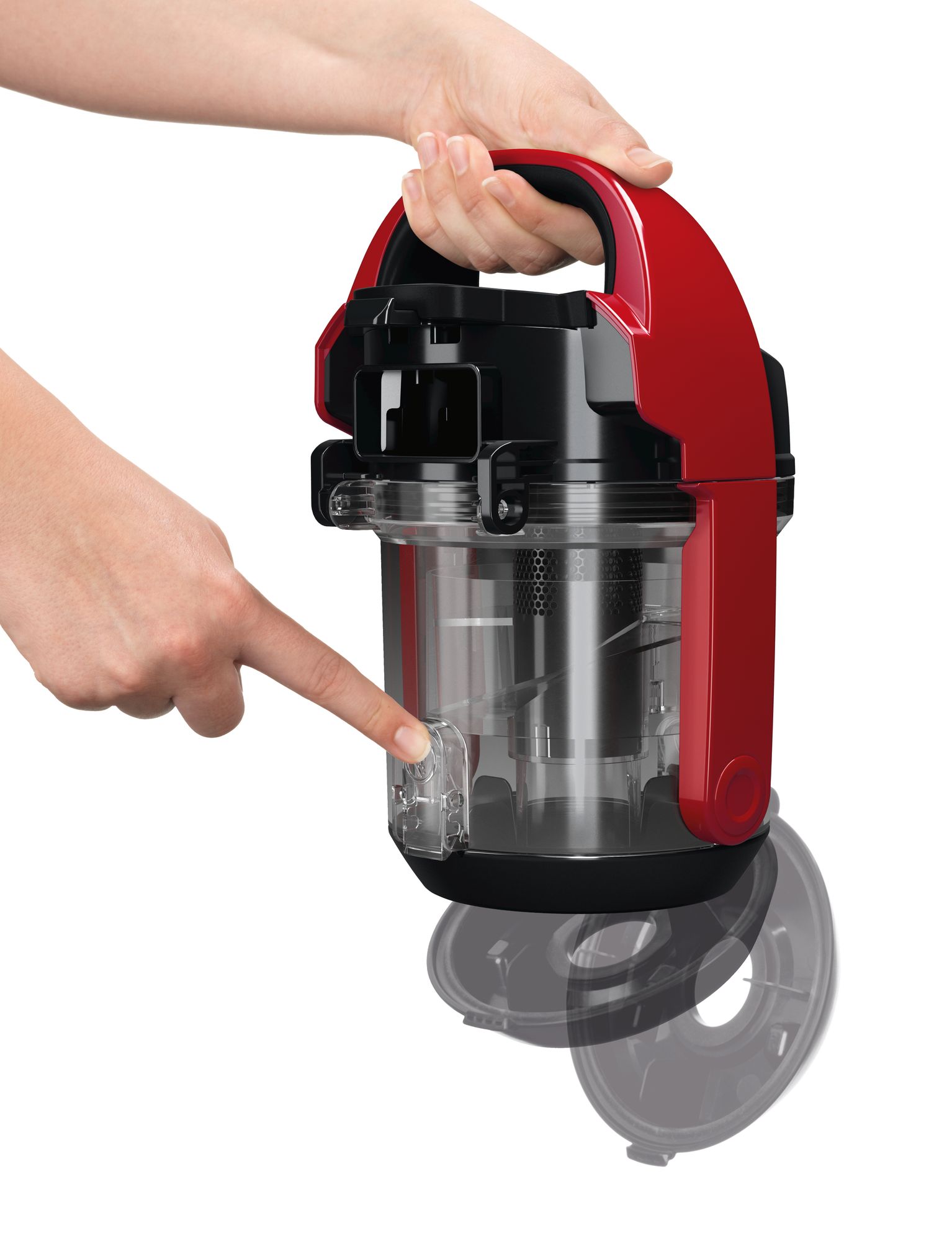 Пылесос с контейнером Bosch tehno-trendsrl473576 / 700Вт / Красный photo 4