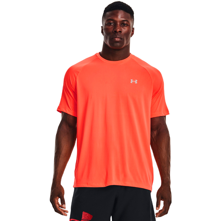 Tricou bărbătesc Under Armour UA Tech Reflective SS XL Oranj photo 2