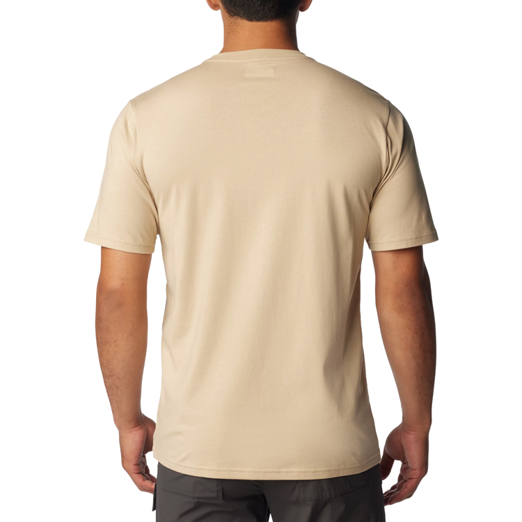 Футболка мужская Columbia CSC Basic Logo Tee L Бежевый photo 3