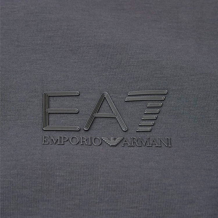 Hanorac pt bărbați EA7 EMPORIO ARMANI SWEATSHIRT S Gri photo 3