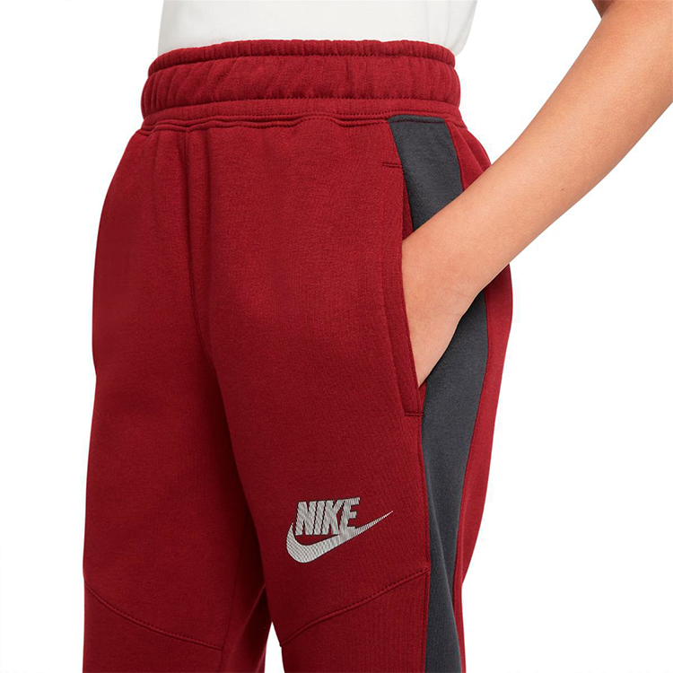 Брюки Nike B NSW HYBRID FLC JOGGER BB / Мужской / S / Бордовый photo 5