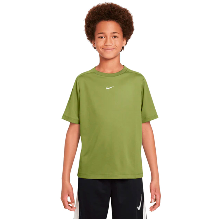 Футболка Nike B NK DF MULTI SS TOP / Мужской / XS / Зеленый photo 2