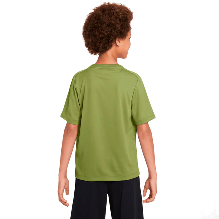 Футболка Nike B NK DF MULTI SS TOP / Мужской / XS / Зеленый photo 3
