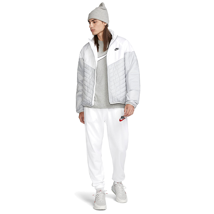 Geacă pt Barbati Nike M NK WR TF MIDWEIGHT PUFFER XL Alb-gri photo 3