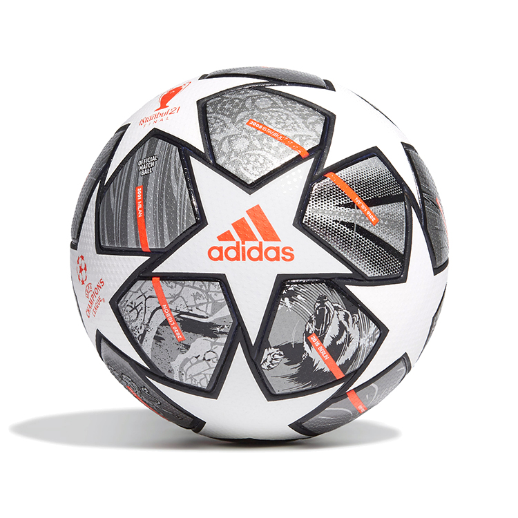 Мяч футбольный Adidas GK3477 / 5 размер / Серый photo 1