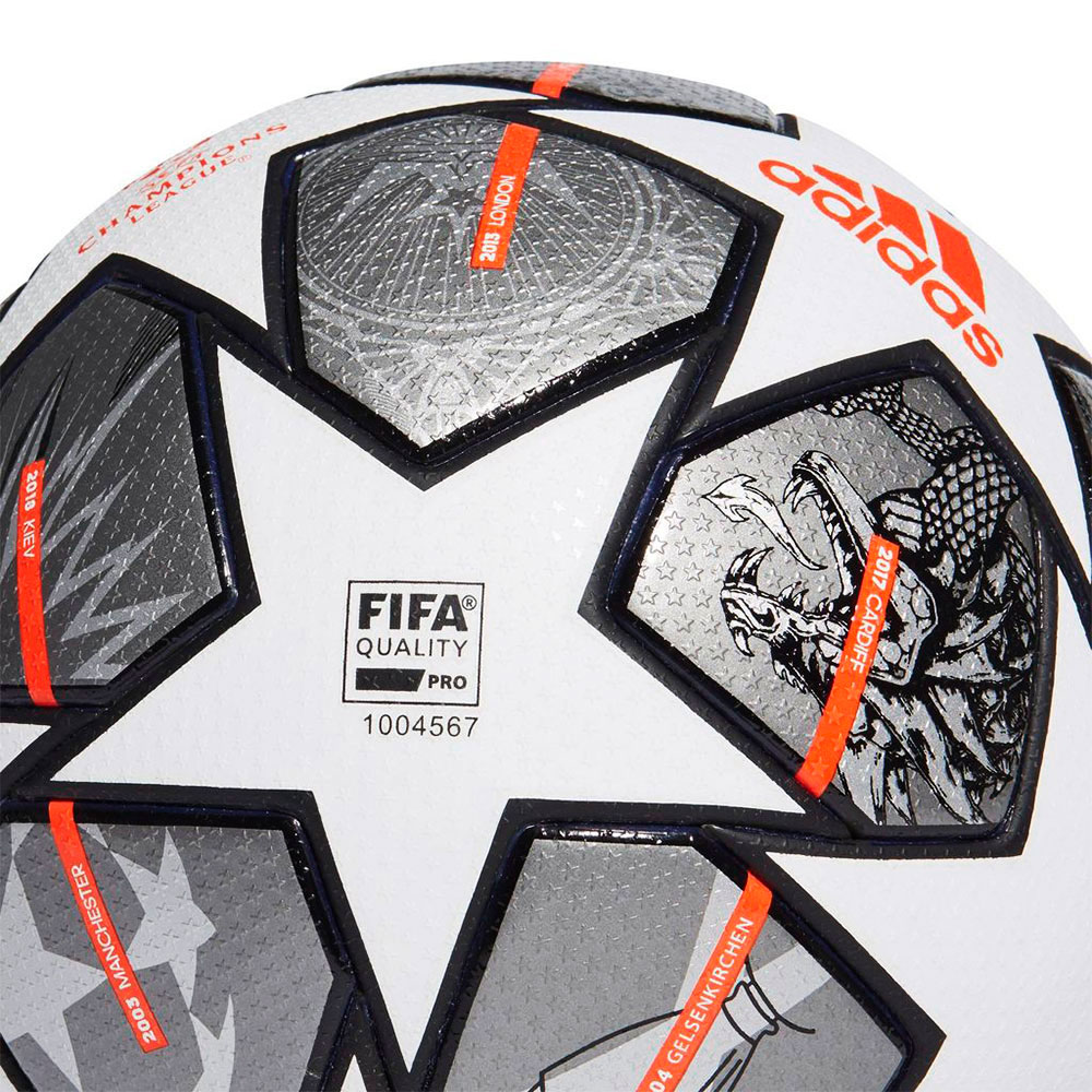 Мяч футбольный Adidas GK3477 / 5 размер / Серый photo 2