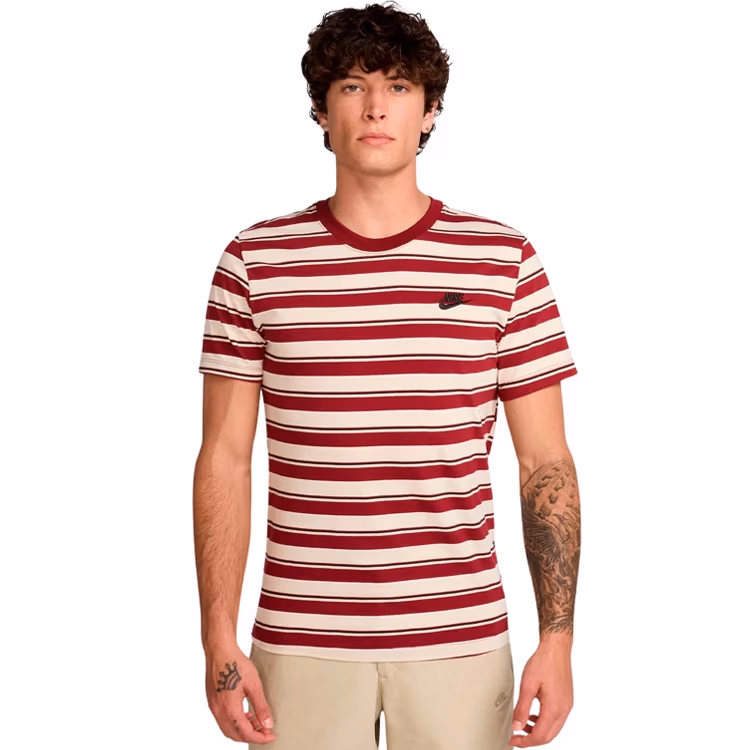 Футболка Nike M NSW TEE CLUB STRIPE