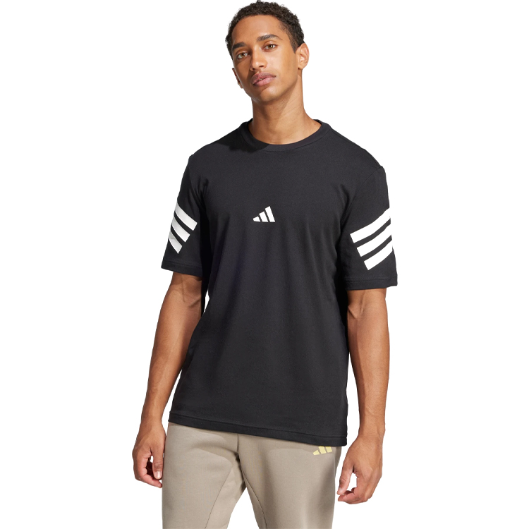 Tricou bărbătesc Adidas M FI 3S REG T XS Negru photo 2