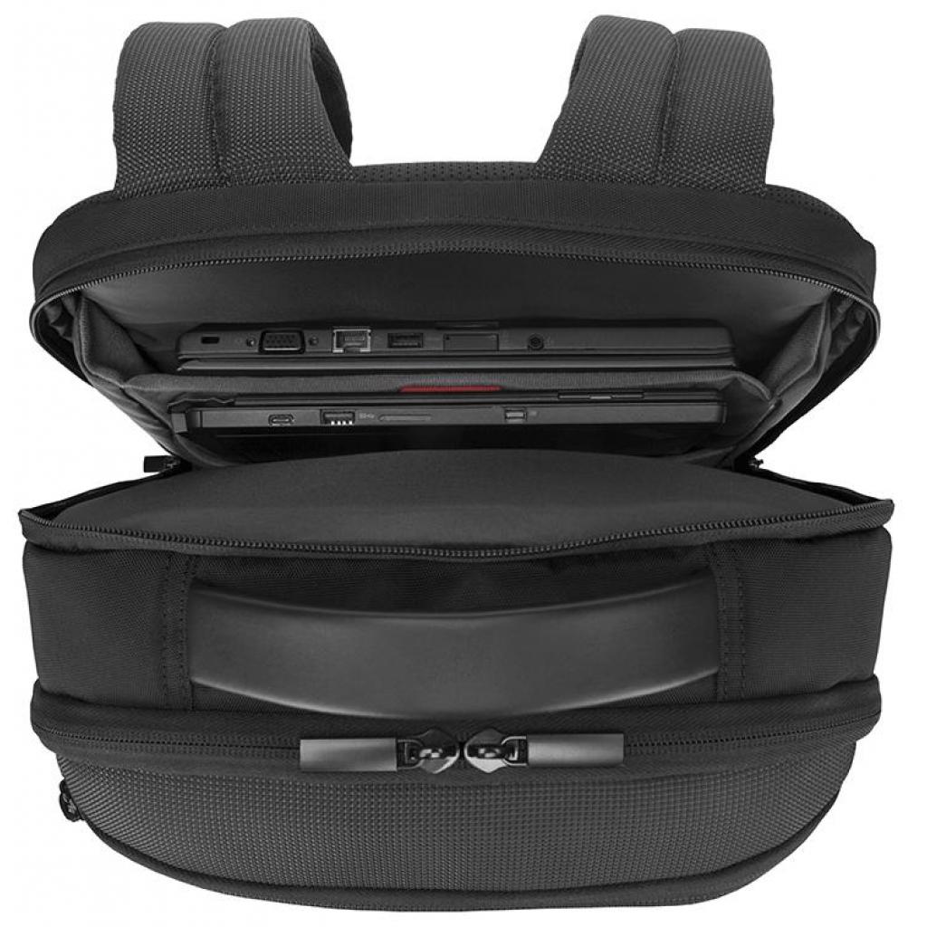15.6” NB Backpack  - Lenovo ThinkPad - Notebook Backpack Professional, Premium and Lightweight materials, Two Front-Panel Storage Pockets, Trolley Strap, Black photo 4