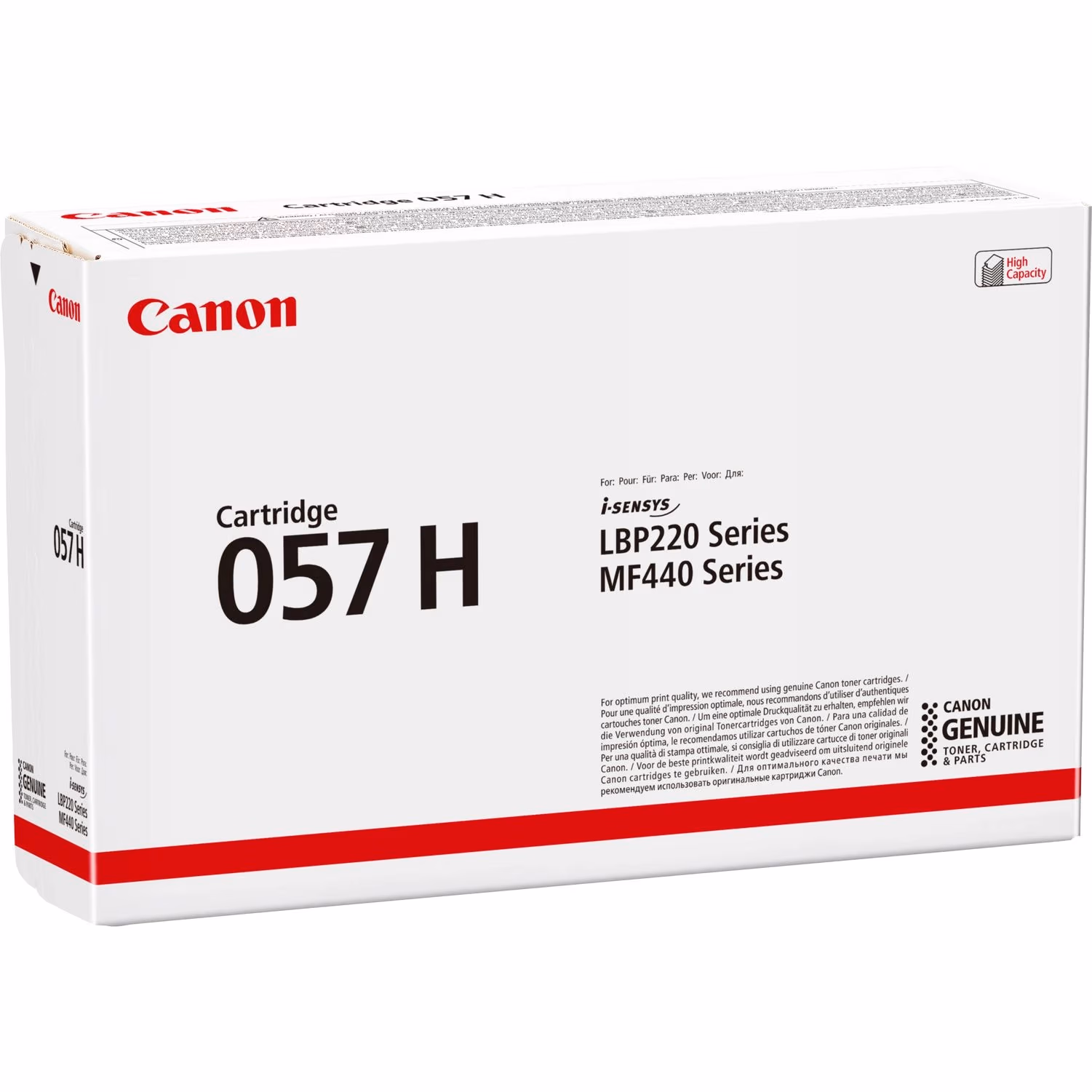 Laser Cartridge Canon 057 HB (3010C002), black (10000 pages) for LBP 220-series, MF440-series.