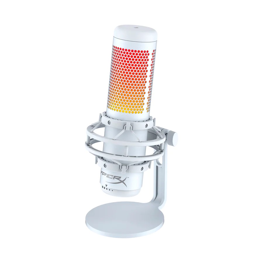 Microfon pentru streaming HyperX QuadCast S, RGB, White [519P0AA] photo 4