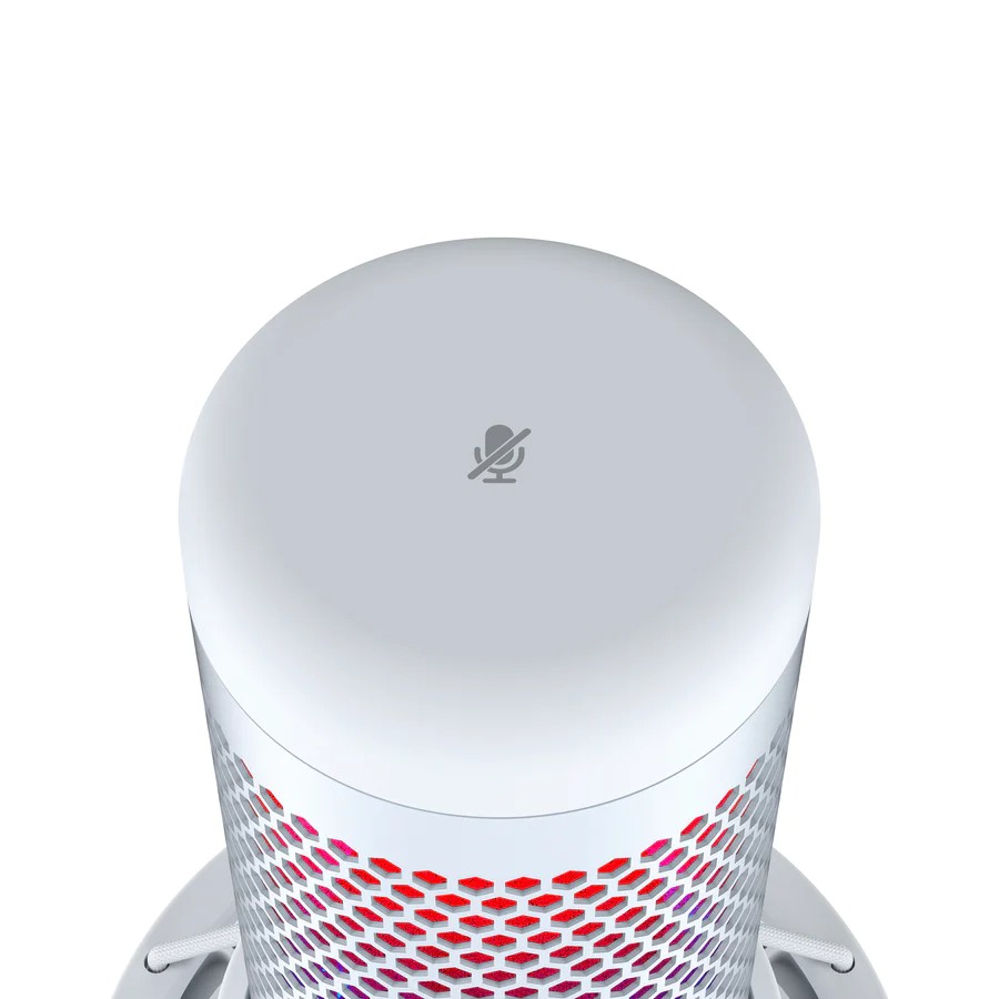Microfon pentru streaming HyperX QuadCast S, RGB, White [519P0AA] photo 5