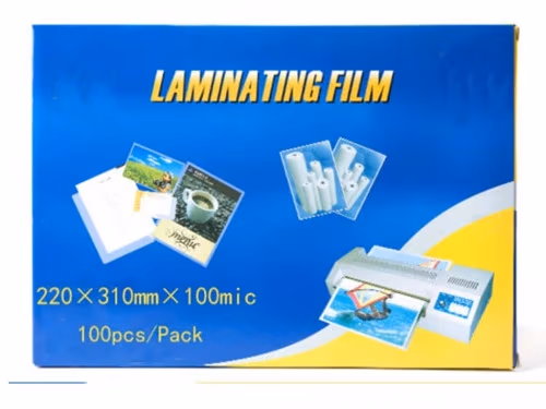 PSPET 007888, A3 Lamination Film 100 microns, 100 sheets, PS. 