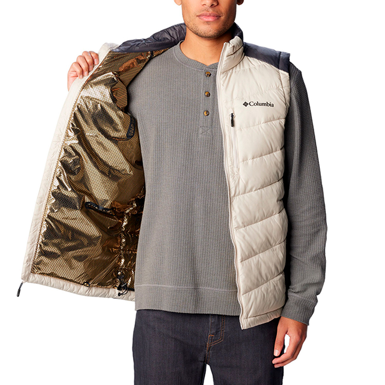 Жакет мужской Columbia Labyrinth Loop Vest S Бежевый/Черный photo 3
