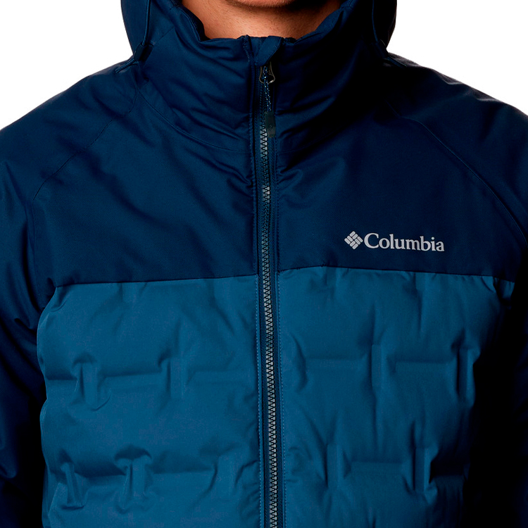 Geacă pt Barbati Columbia Grand Trek III Down Hooded Jacket S Albastru photo 4