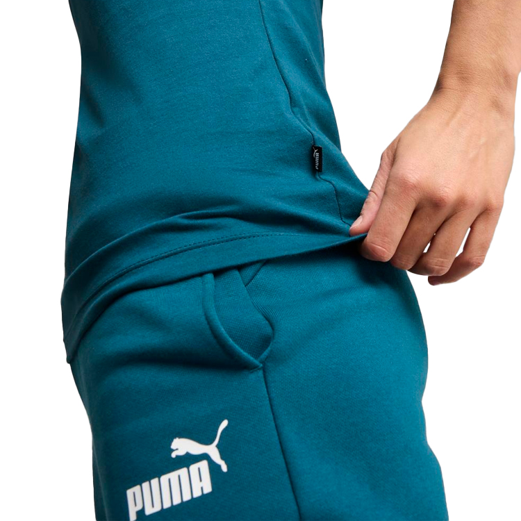 Tricou Puma ESS Logo Tee XS Verde Femei photo 3