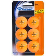 Set mingi pentru tenis de masa 6 buc Donic DONIC JADE 40+ ORANGE thumbnav