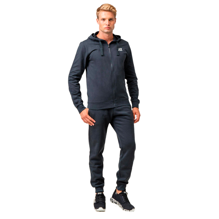 Hanorac pt bărbați EA7 EMPORIO ARMANI SWEATSHIRT S Albastru photo 2