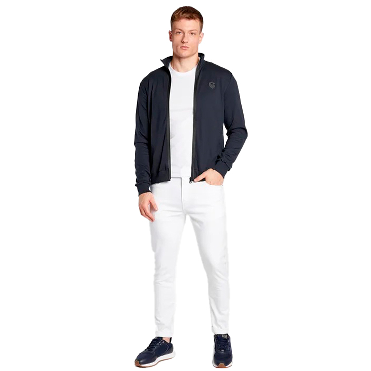Hanorac pt bărbați EA7 EMPORIO ARMANI SWEATSHIRT M S Albastru photo 3