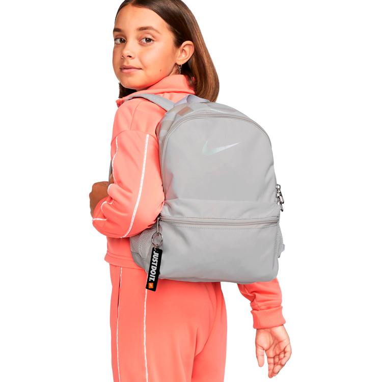 Rucsac Nike Y NK BRSLA JDI MINI BKPK DR6091-078 Gri photo 6