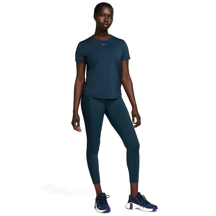 Tricou Nike W NK ONE CLASSIC DF SS TOP / Femei / XL / Albastru photo 2