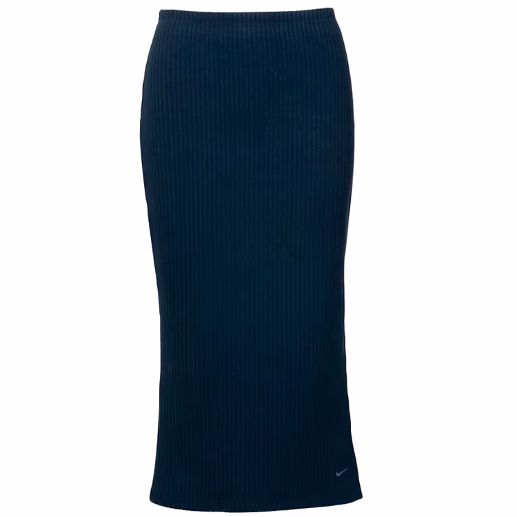 Fusta Nike W NSW NK CHLL KNT RIB MD SKIRT