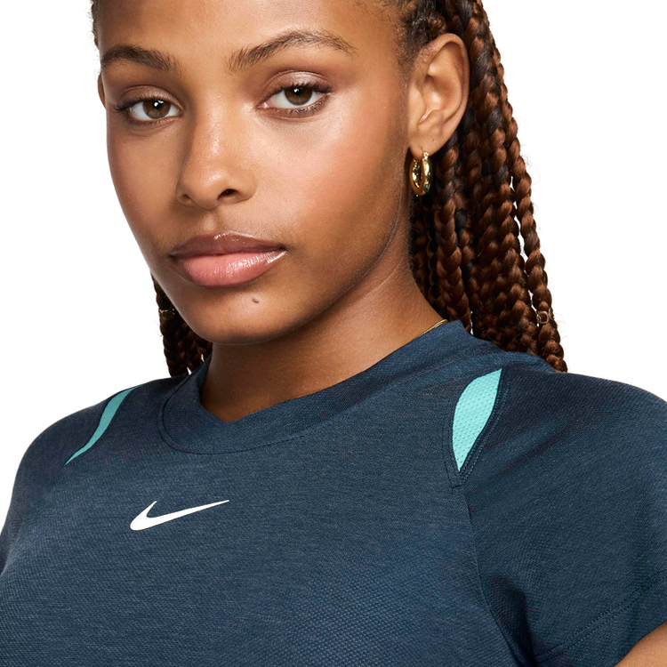 Tricou Nike W NKCT DF ADVTG SS TOP / Femei / S / Albastru photo 5
