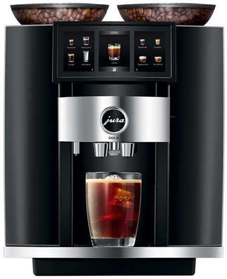 Aparat de cafea JURA GIGA 10 Diamond Black, 15478 photo Aparat de cafea JURA GIGA 10 Diamond Black, 15478 photo