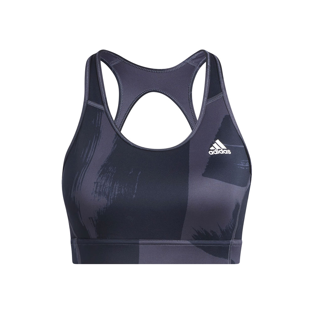 Спортивное бра Adidas AOP MS B / Женский / XS / Синий photo 1