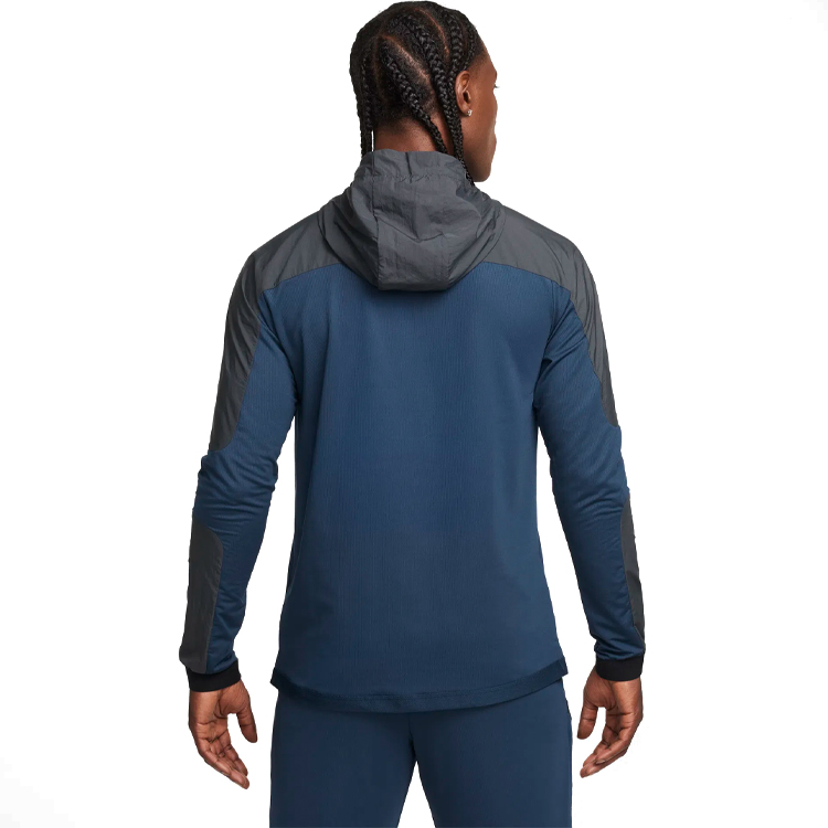 Hanorac pt bărbați Nike M NK ELMNT TOP LS WR XL Albastru photo 2