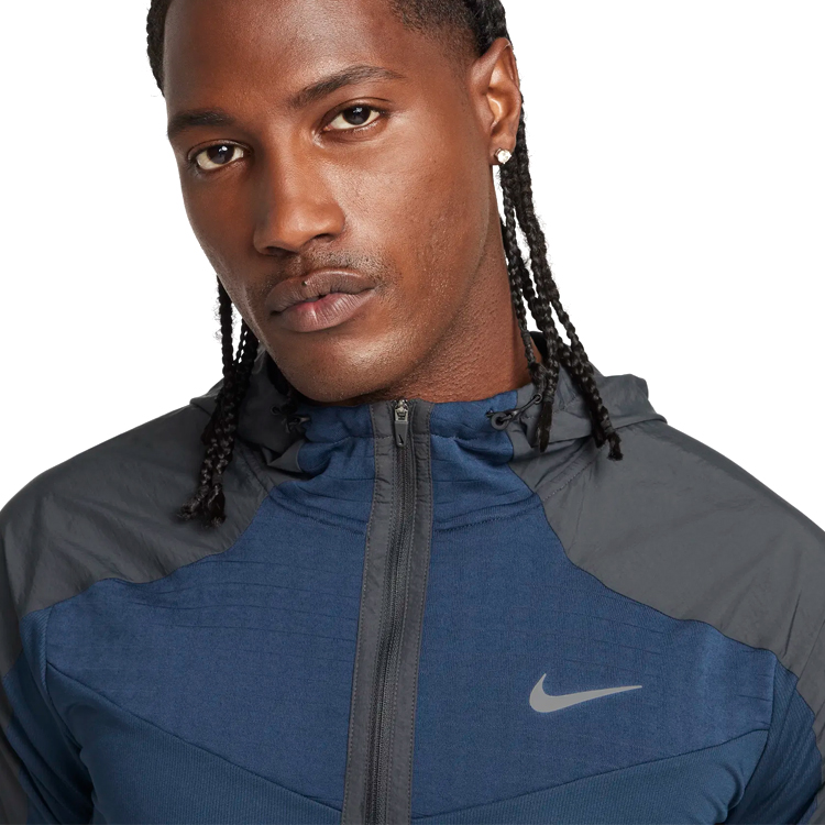 Hanorac pt bărbați Nike M NK ELMNT TOP LS WR XL Albastru photo 3