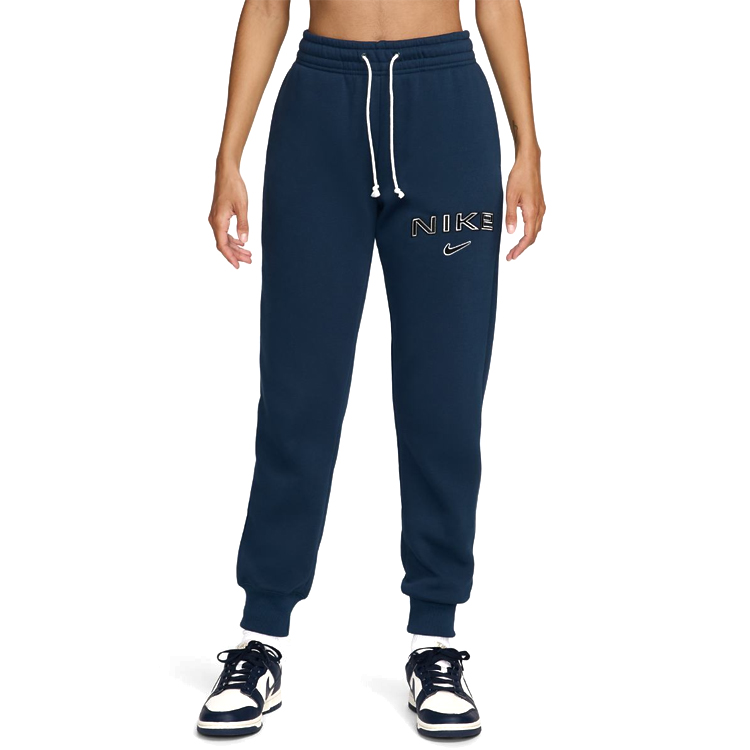 Брюки Nike W NSW PHNX FLC MR STD LOGO PNT XL Синий Женский photo 3