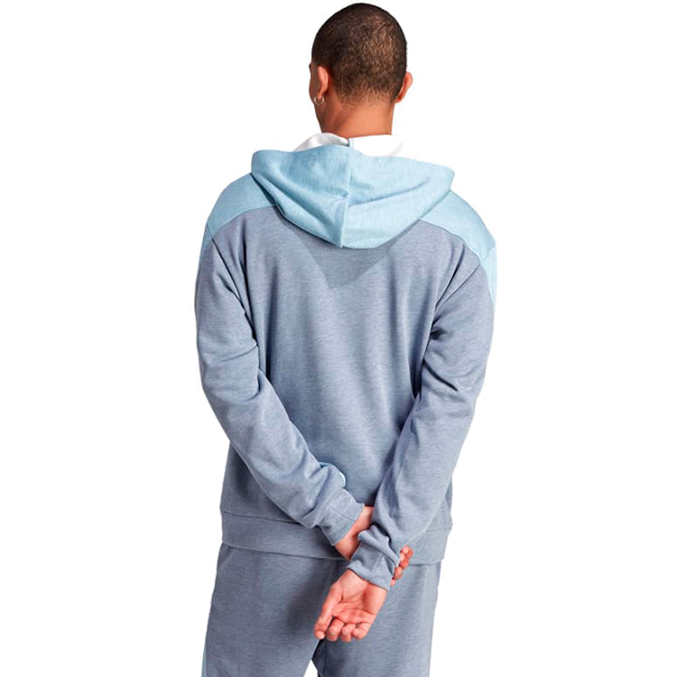 Hanorac pt bărbați Adidas M MEL FZ S Gri photo 4