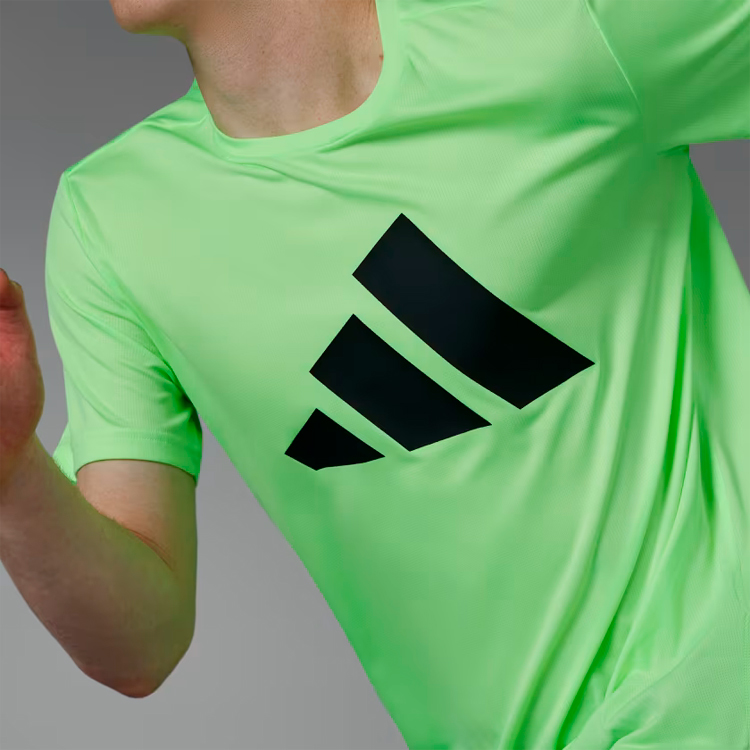 Футболка мужская Adidas RUN IT TEE XS Зеленый photo 2
