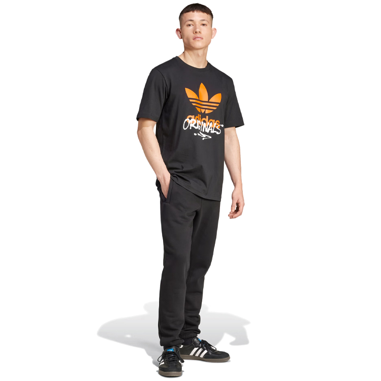 Tricou bărbătesc Adidas TS STREET 1 S Negru photo 4