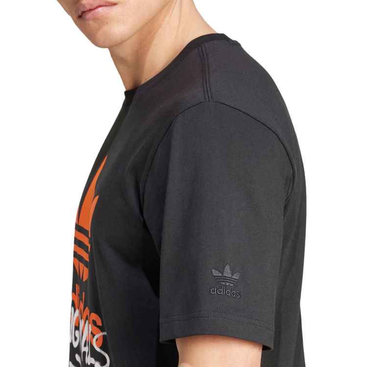 Tricou bărbătesc Adidas TS STREET 1 S Negru photo 5