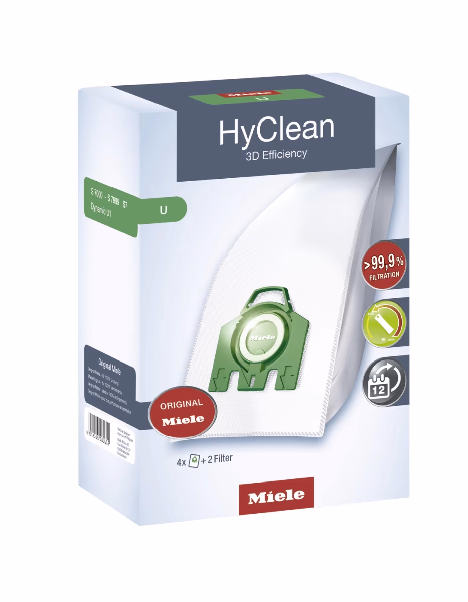 Мешки для пылесоса Miele U HyClean 3D 