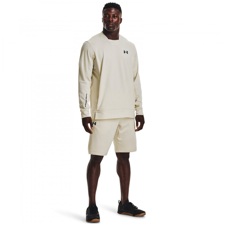Sorti de bărbați Under Armour UA TERRY SHORT L Bej photo 5
